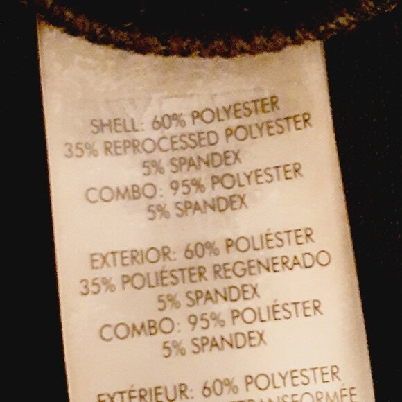 Calvin Klein Mesh Ruched Sleeve Top - Picture 7 of 12